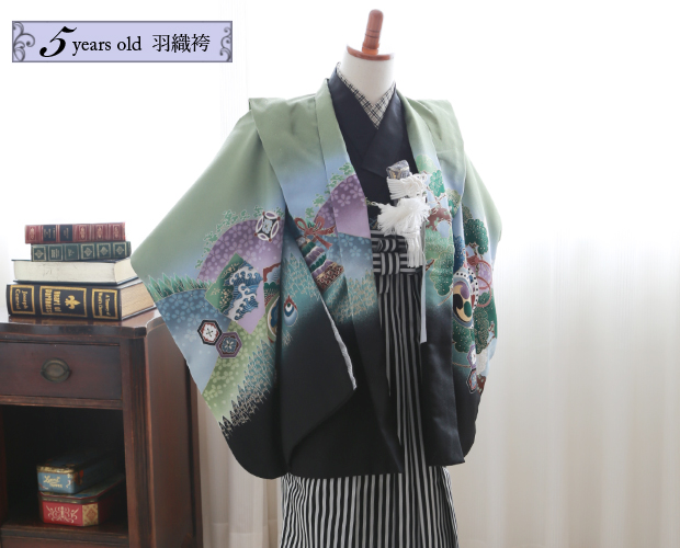 5才・羽織袴