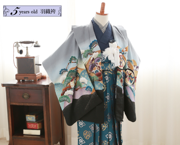 5才・羽織袴