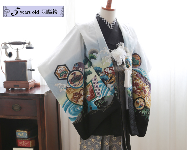 5才・羽織袴