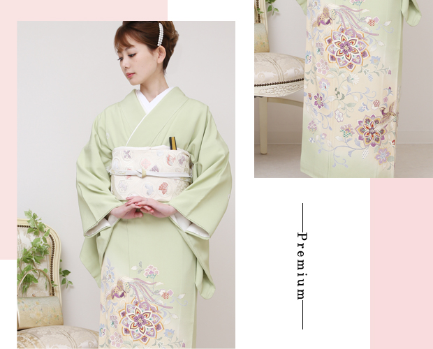 色留袖