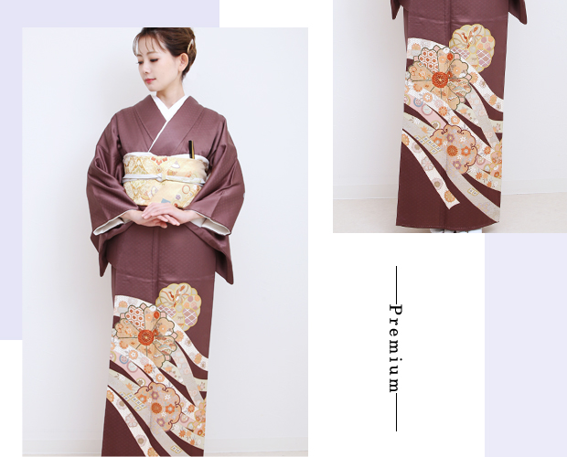 色留袖