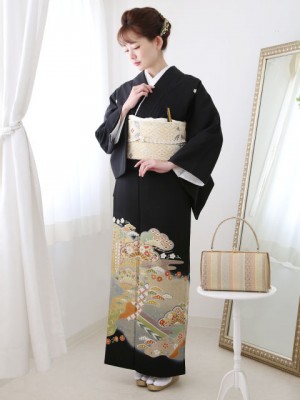 黒留袖(L)