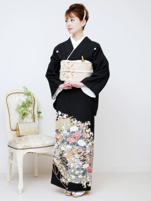黒留袖(L)