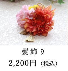 髪飾りイメージ